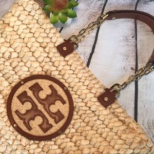 tory burch raffia bag
